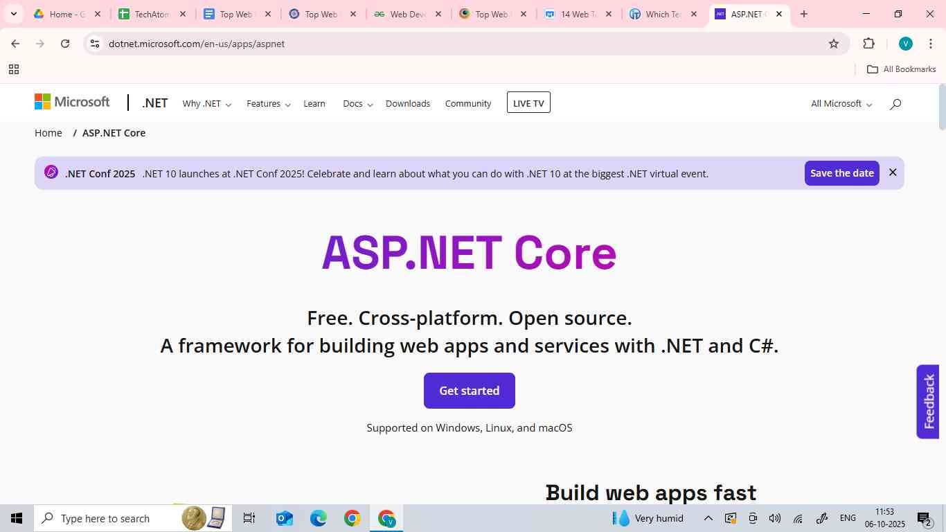 ASP.NET core
