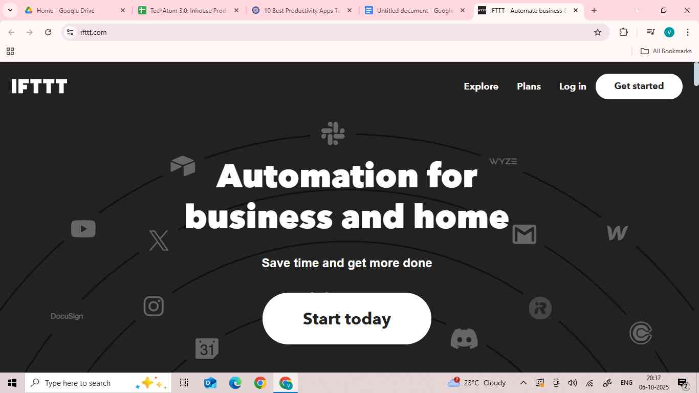 If This Then That (IFTTT)